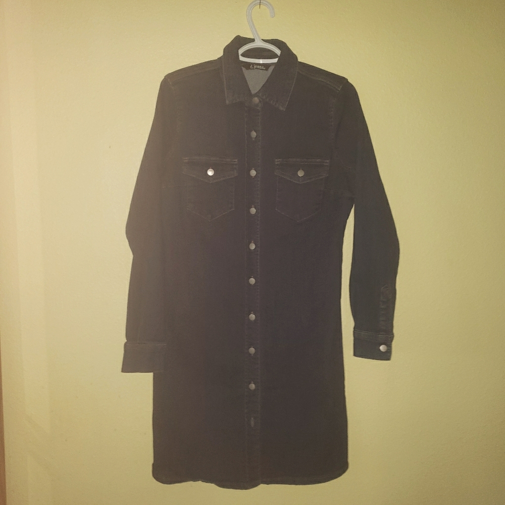 Jean jacket dress